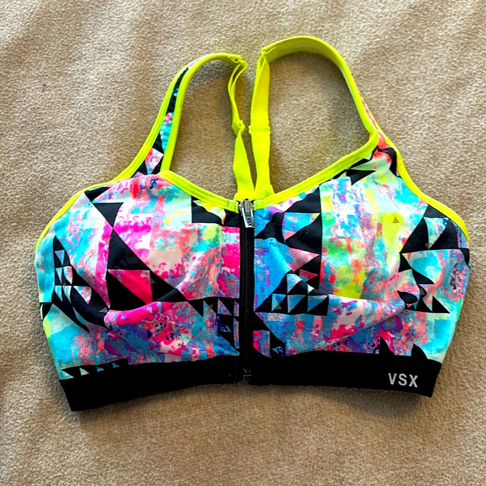 VSX Sports Bra- multicolored, front clip